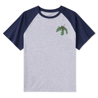 Freeleaf Into Forest And Find My Soul Unisex Raglan Sleeve Top
