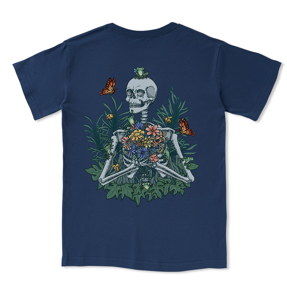 Freeleaf Rebirth in Bloom Camping Unisex Nature Inspired Tee