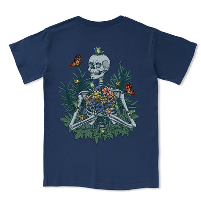 Freeleaf Rebirth in Bloom Camping Unisex Nature Inspired Tee