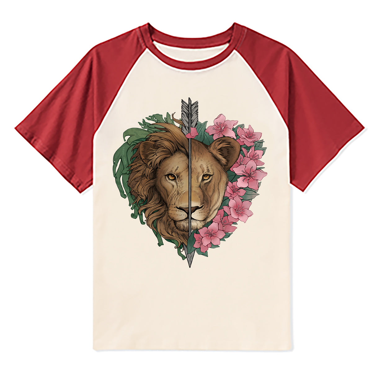 Freeleaf Wild at Heart Love's Serenade Unisex Raglan Sleeve Top