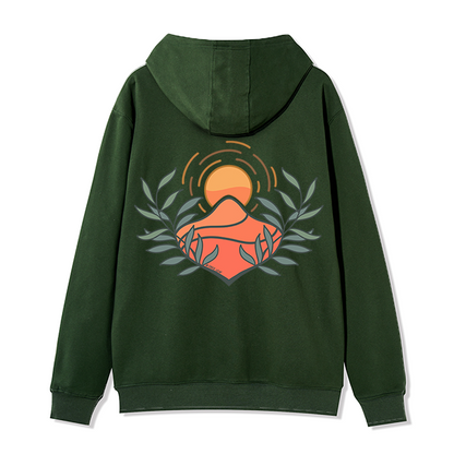 freeleafoasis-in-the-desert-back-printed-unisex-fleece-full-zip-hoodie