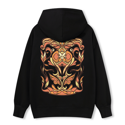 Freeleaf Golden Glow Unisex Nature Inspired Hoodie