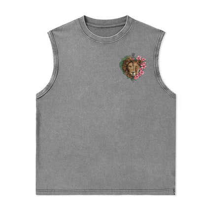Freeleaf Wild at Heart Love Untamed Unisex Washed Tank Tops