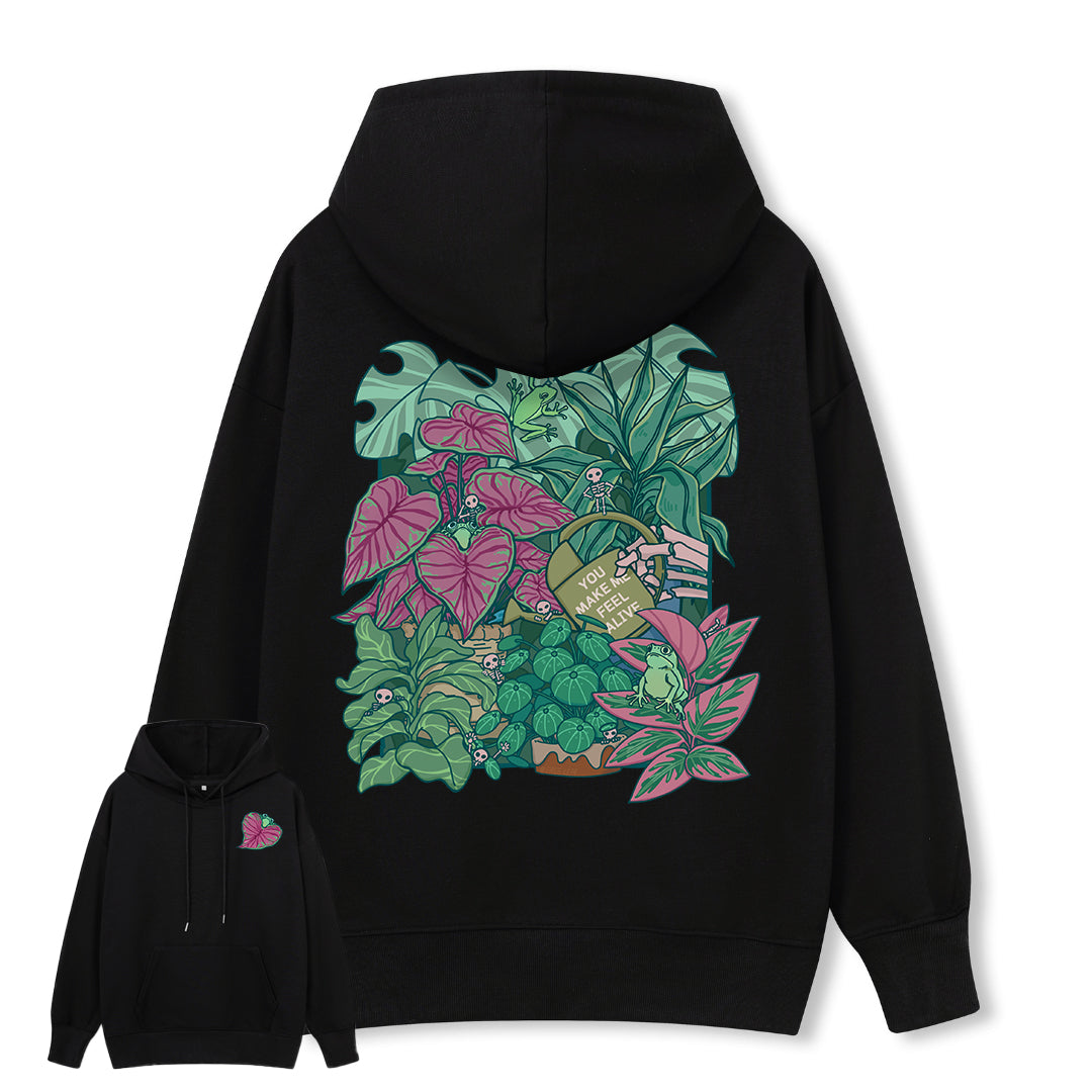 Freeleaf You Make Me Feel Alive Unisex Hoodie