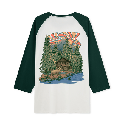 The Vicissitudes Of time Raglan Long Sleeve Top