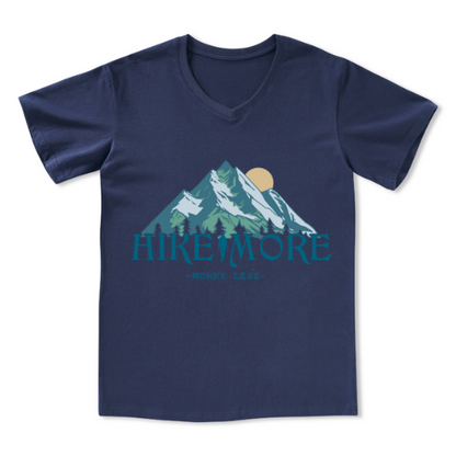 Hike More Front-printed V-neck Tee