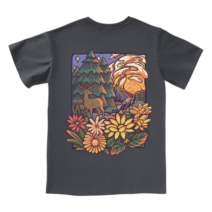 Wander In The Forest V-neck Tee