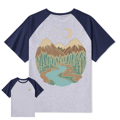 Dreamland Raglan Short Sleeve Top