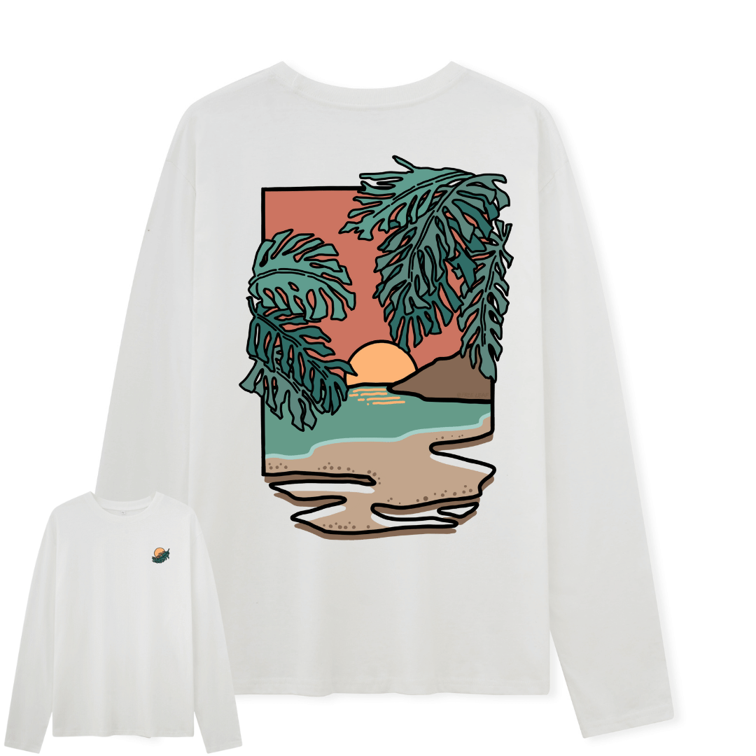 Hawaiian Vacation Long Sleeve Top
