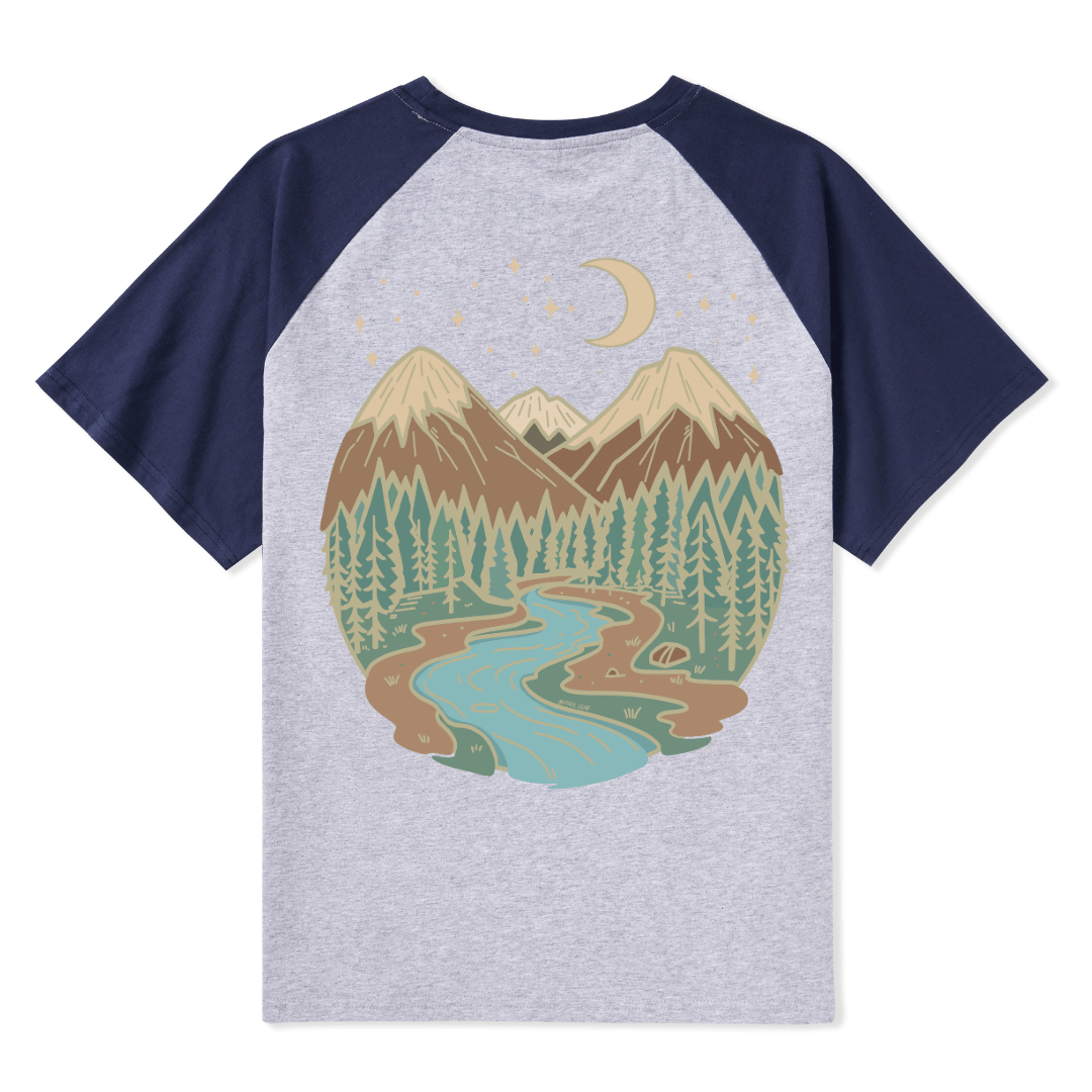 Dreamland Raglan Short Sleeve Top