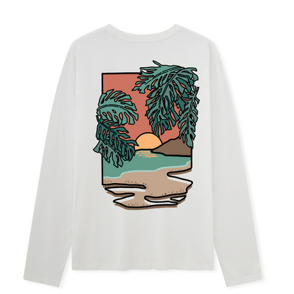 Hawaiian Vacation Long Sleeve Top