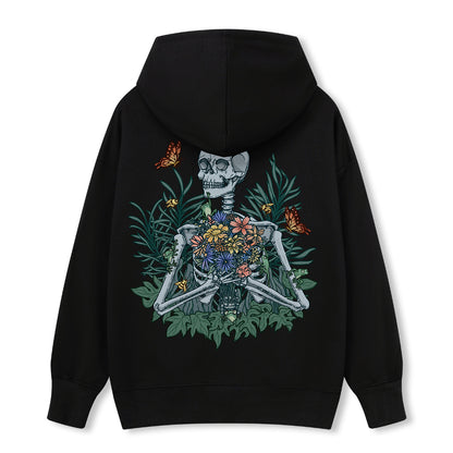 Freeleaf Rebirth in Bloom Unisex Nature Inspired Hoodie