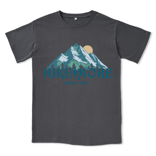 Hike More Front-printed Tee