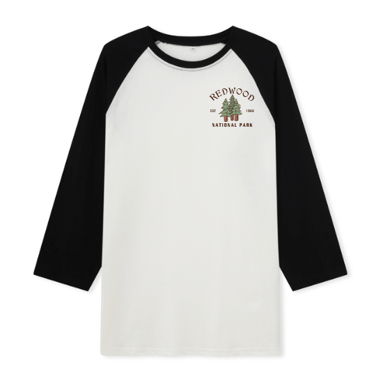 Elk Walk Raglan Long Sleeve Top