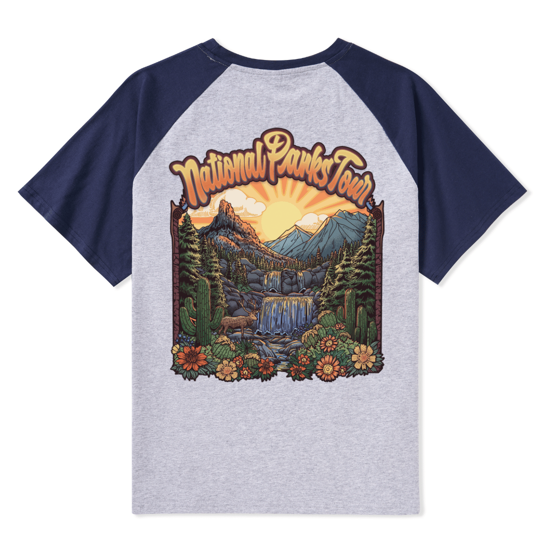 National Parks Tour Raglan Short Sleeve Top
