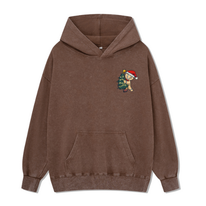 Merry Christmas Washed Hoodie