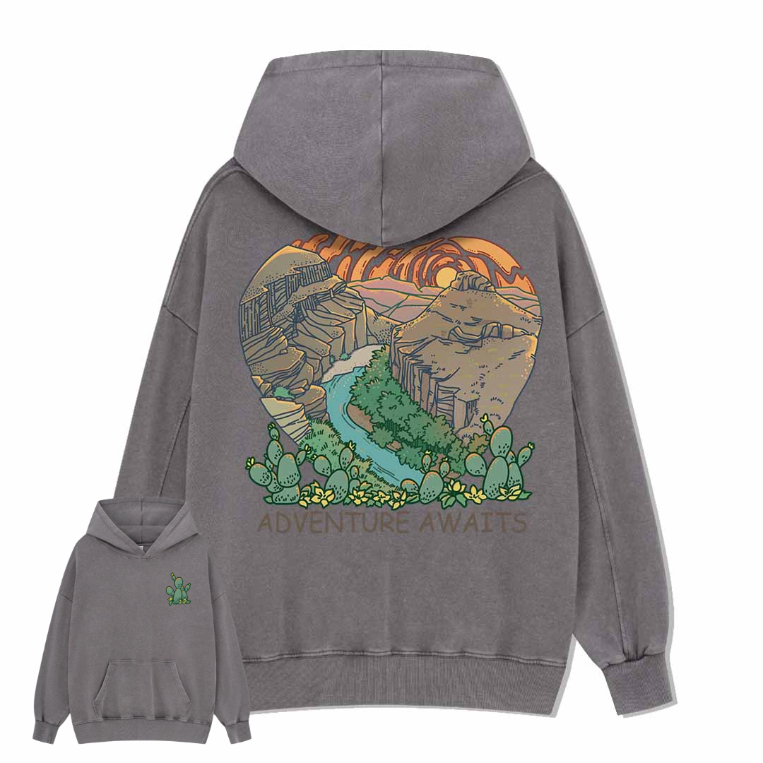 Big Bend National Park Washed Hoodie
