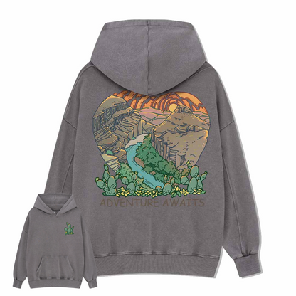 Big Bend National Park Washed Hoodie