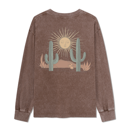 Saguaro National Park Washed Long Sleeve Top