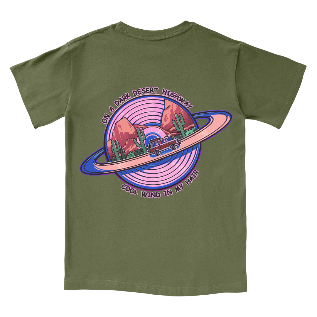 On A Dark Desert Highway Tee