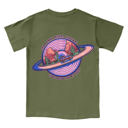 On A Dark Desert Highway Tee