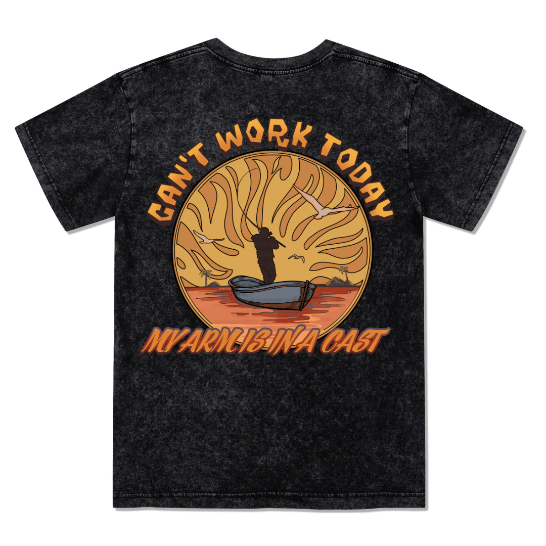 Can't Work Today Washed Tee