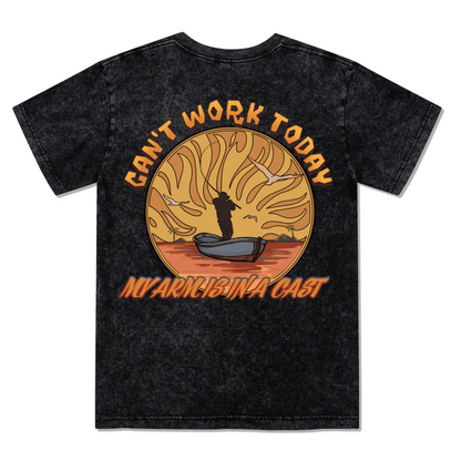 Can't Work Today Washed Tee