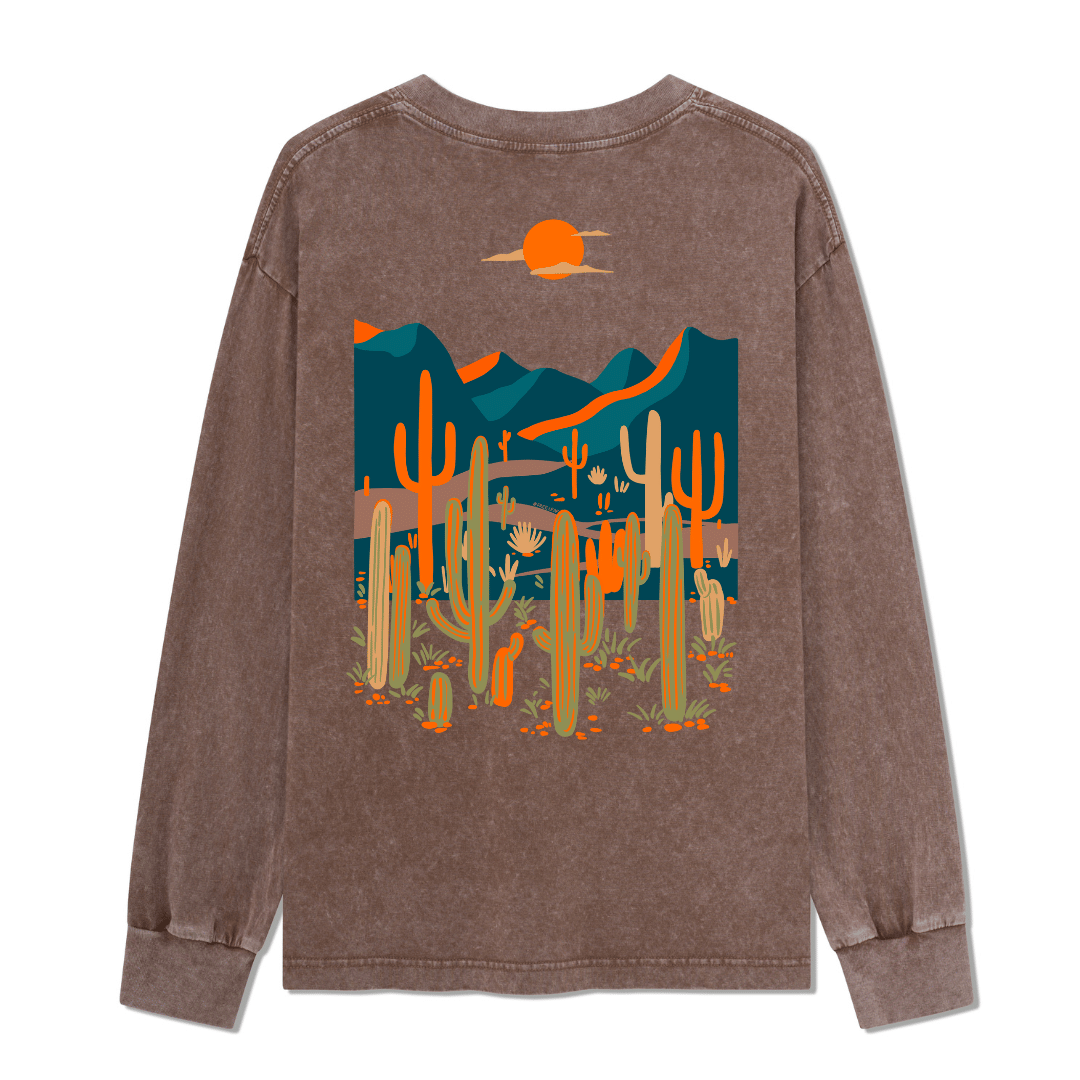 Desert Miracle Washed Long Sleeve Top