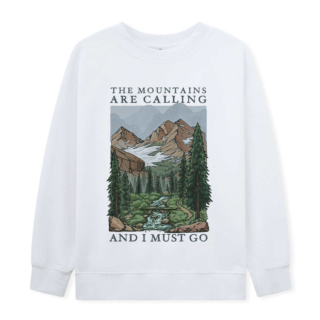 Freeleaf The Mountains Are Calling Unisex Sweatshirt