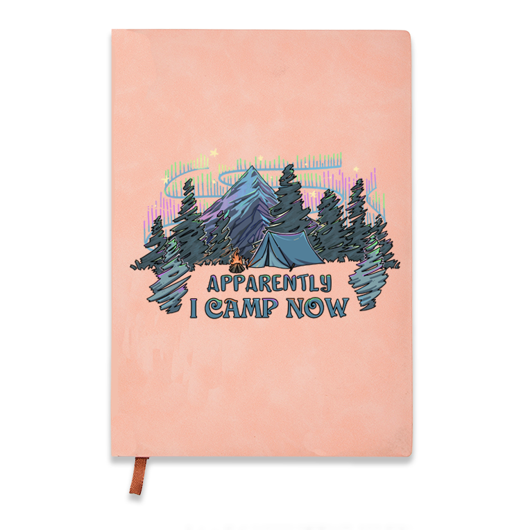 Freeleaf I Camping Now In The Land of Aurora Notebook