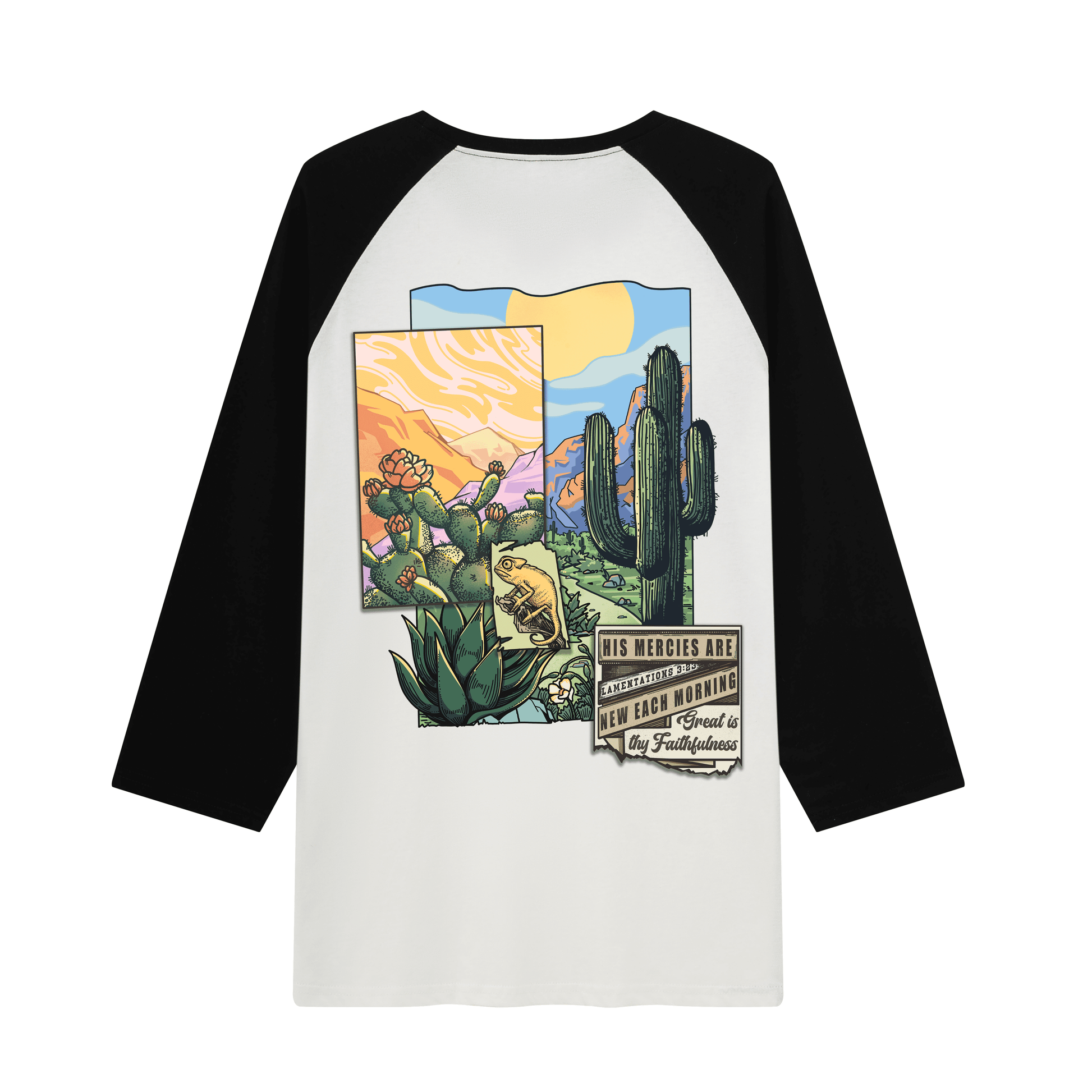 Christian Raglan Long Sleeve Tops