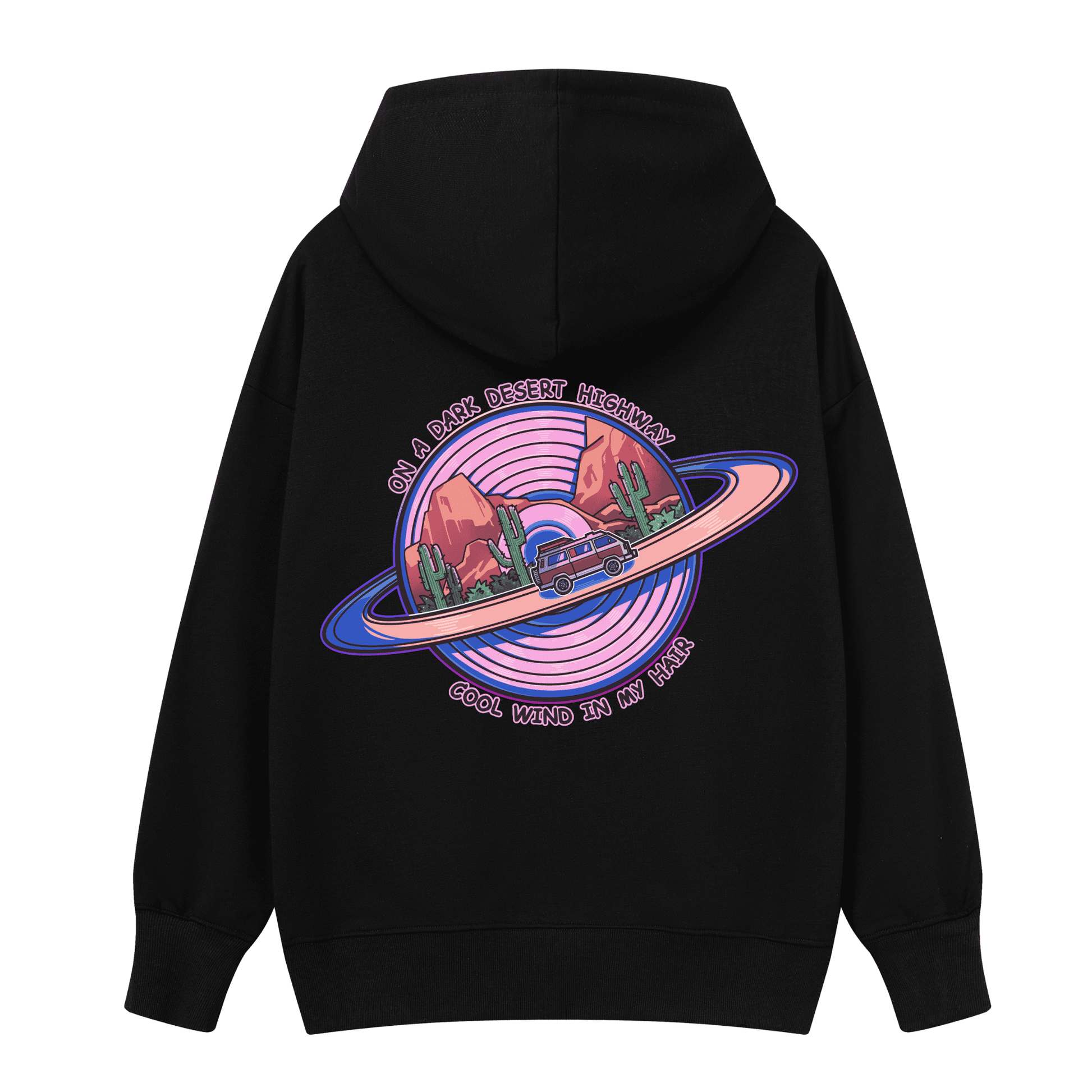 On A Dark Desert Highway Hoodie