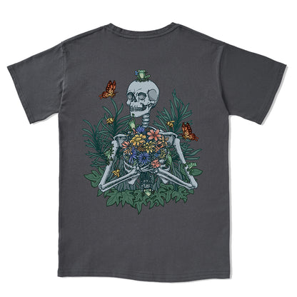 Freeleaf Rebirth in Bloom Camping Unisex Nature Inspired Tee