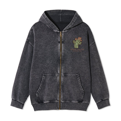 Freeleaf Grand Canyon National Park  Unisex Nature Inspired Fleece Full-Zip Hoodie