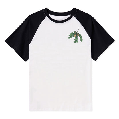 Freeleaf Into Forest And Find My Soul Unisex Raglan Sleeve Top