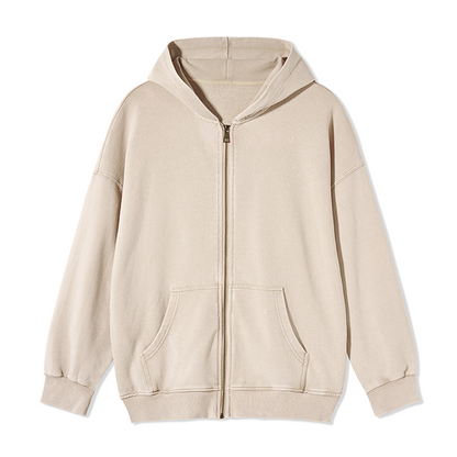 freeleafoasis-in-the-desert-back-printed-unisex-fleece-full-zip-hoodie