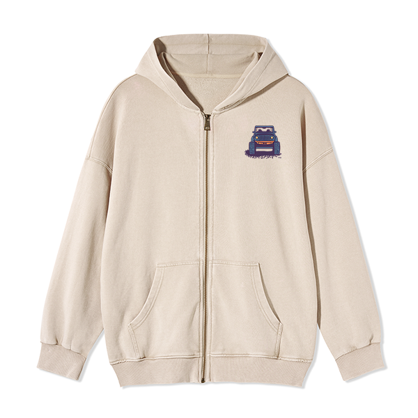 freeleaf-go-hiking-with-music-unisex-fleece-full-zip-hoodie