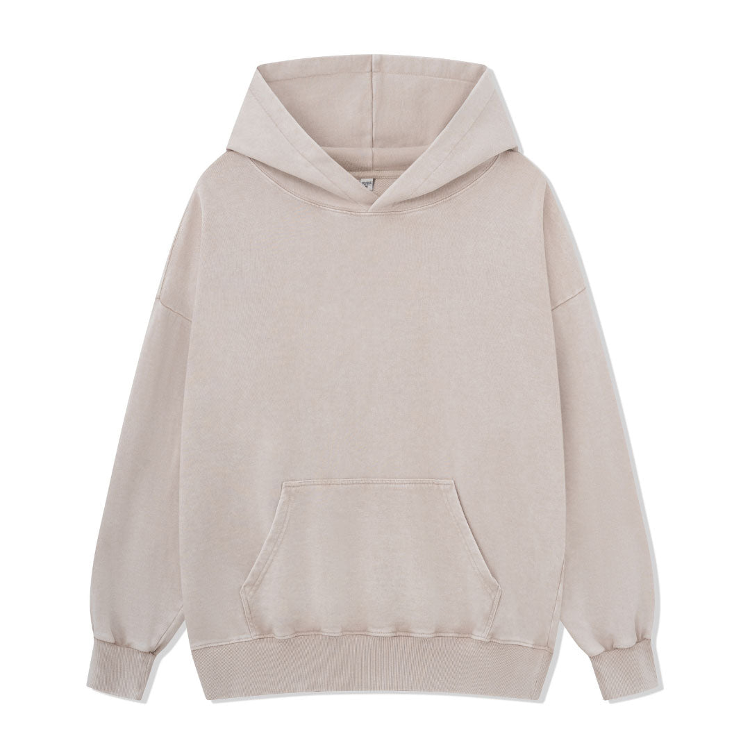 Sunflower Back-printed Washed Hoodie