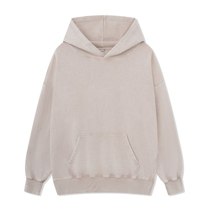 Sunflower Back-printed Washed Hoodie