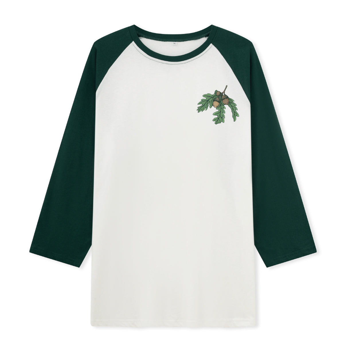 Freeleaf Into Forest And Find My Soul Unisex Raglan Sleeve Top