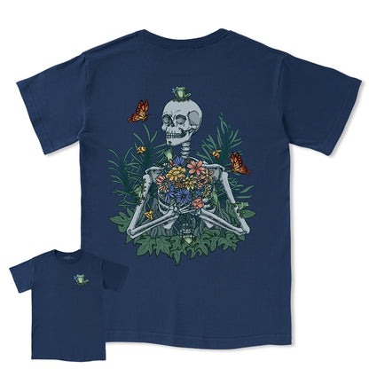 Freeleaf Rebirth in Bloom Camping Unisex Nature Inspired Tee