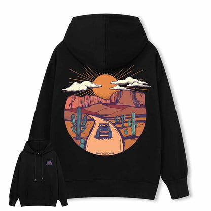 Go Hiking With Music Hoodie