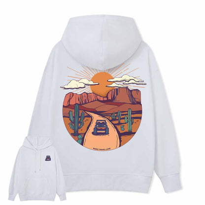 Go Hiking With Music Hoodie