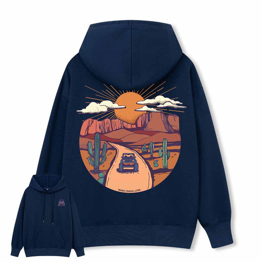 Go Hiking With Music Hoodie