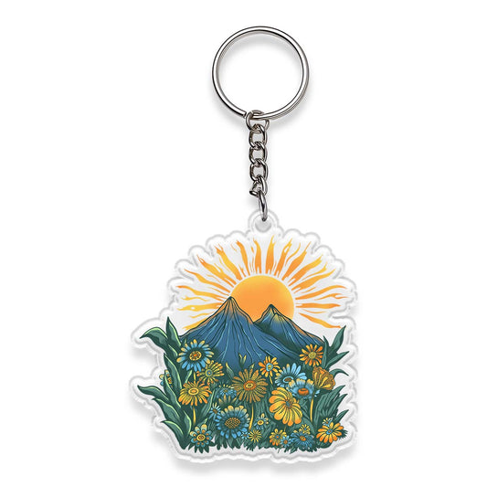 Freeleaf Energy Double-Sided Acrylic Keychain