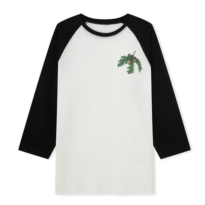 Freeleaf Into Forest And Find My Soul Unisex Raglan Sleeve Top
