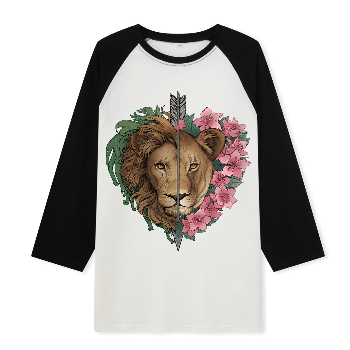 Freeleaf Wild at Heart Love's Serenade Unisex Raglan Sleeve Top