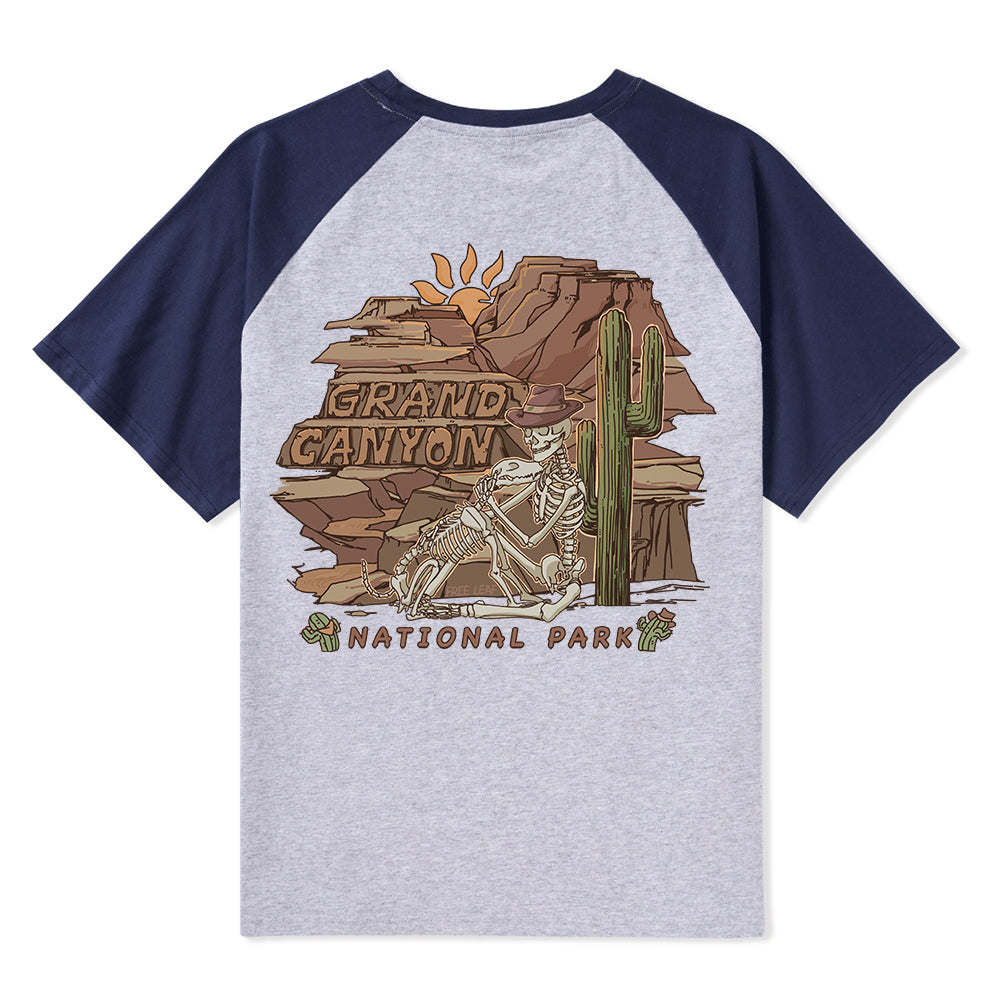 Freeleaf  Grand Canyon National Park  Unisex Raglan Sleeve Top
