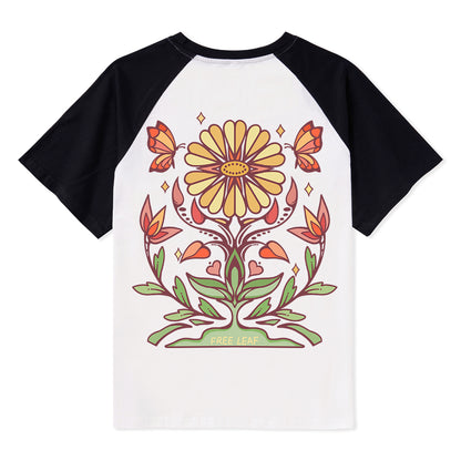 Freeleaf Elf Viligis Unisex Nature Inspired Raglan Sleeve Top