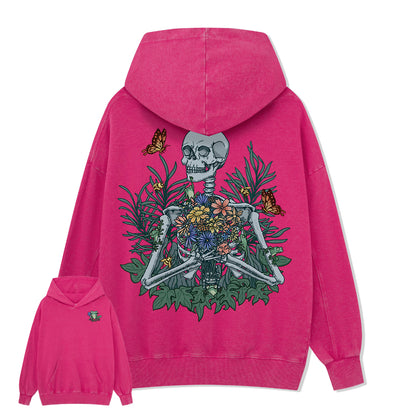 Freeleaf Rebirth in Bloom Unisex Nature Inspired Hoodie